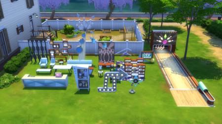 Обзор каталога "The Sims 4 Вечер боулинга"