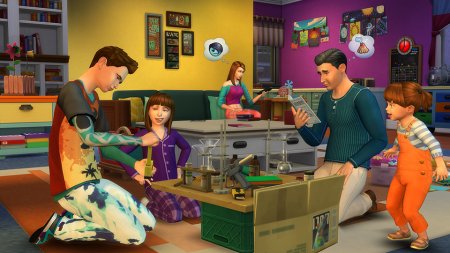 Станьте отличным родителем с игровым набором «The Sims 4 Родители»!