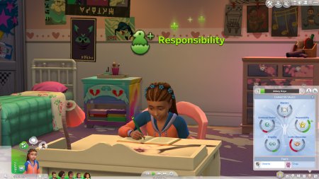 Достоинства характера в игровом наборе «The Sims 4 Родители»