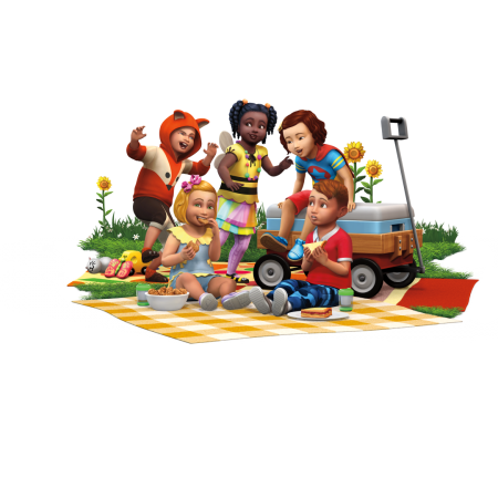 Скриншоты и рендеры каталога "The Sims 4 Детские вещи"