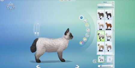 45 новых скриншотов из режима создания питомцев в дополнении "The Sims 4 Кошки и собаки"
