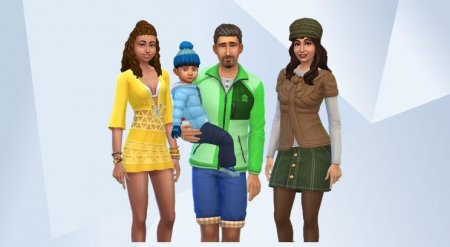 Семьи от Maxis для дополнения The Sims 4 Времена года