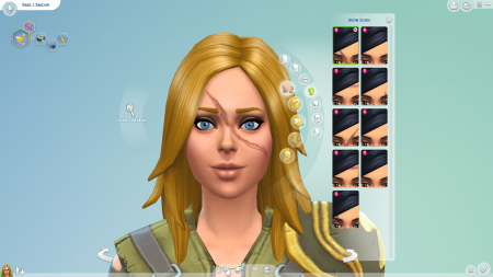 The Sims 4 Путь к славе: шрамы, золотые зубы и режим создания симов