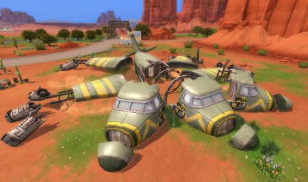 Официальные скриншоты игрового набора "The Sims 4 Стрейнджервиль"