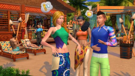 Официальные скриншоты дополнения "The Sims 4 Island Living"