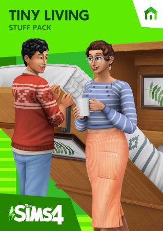Официальные рендеры, иконка и бокс-арт каталога "The Sims 4 Компактная жизнь"