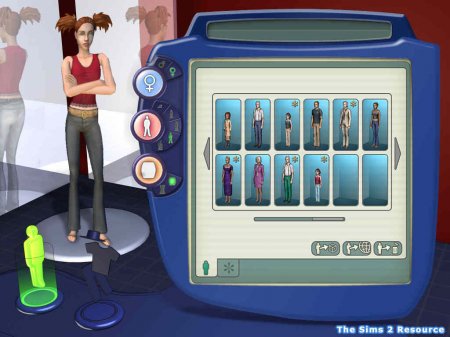 Скриншоты базовой игры The Sims 2 (1-20)