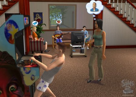 Скриншоты дополнения The Sims 2 University (21-40)