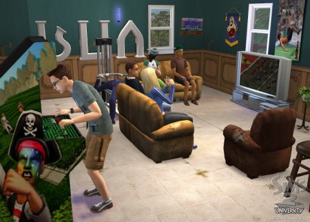 Скриншоты дополнения The Sims 2 University (21-40)