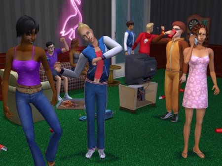 Скриншоты дополнения The Sims 2 University (21-40)