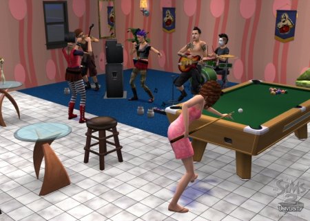 Скриншоты дополнения The Sims 2 University (21-40)
