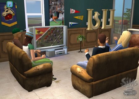 Скриншоты дополнения The Sims 2 University (41-60)