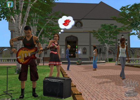 Скриншоты дополнения The Sims 2 University (41-60)