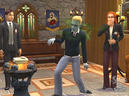 Скриншоты дополнения The Sims 2 University (41-60)