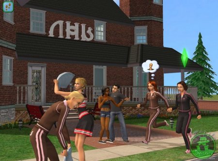 Скриншоты дополнения The Sims 2 University (41-60)