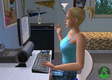 Скриншоты дополнения The Sims 2 University (41-60)