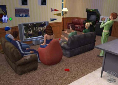 Скриншоты дополнения The Sims 2 University (41-60)