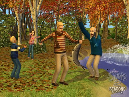 Скриншоты дополнения The Sims 2 Seasons