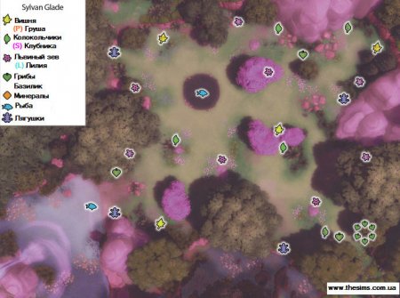 Карты городков The Sims 4