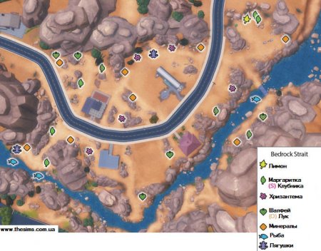 Карты городков The Sims 4