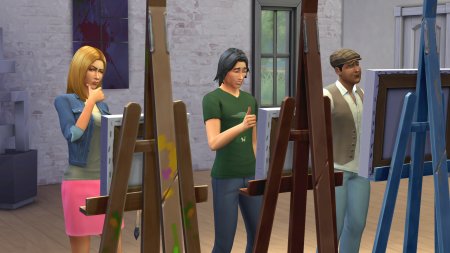 Скриншоты базовой игры The Sims 4 (1-15)