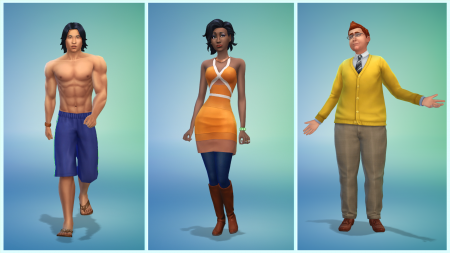 Скриншоты базовой игры The Sims 4 (1-15)