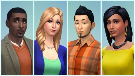 Скриншоты базовой игры The Sims 4 (1-15)