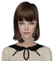 Прическа для The Sims 2 (#207)