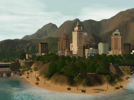 Городок "Evansdale County" для The Sims 3