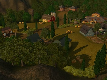 Городок "Evansdale County" для The Sims 3