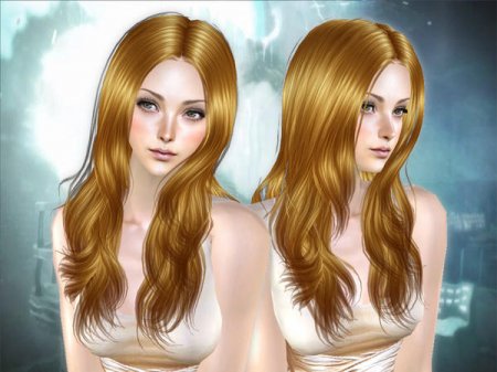 Прическа для The Sims 2 (#228)