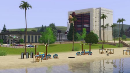 Городок "Eastoria" для The Sims 3