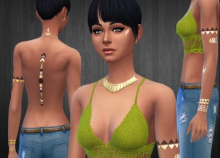 Татуировки для симок для The Sims 4 (#5)