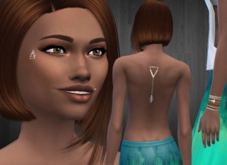 Татуировки для симок для The Sims 4 (#5)